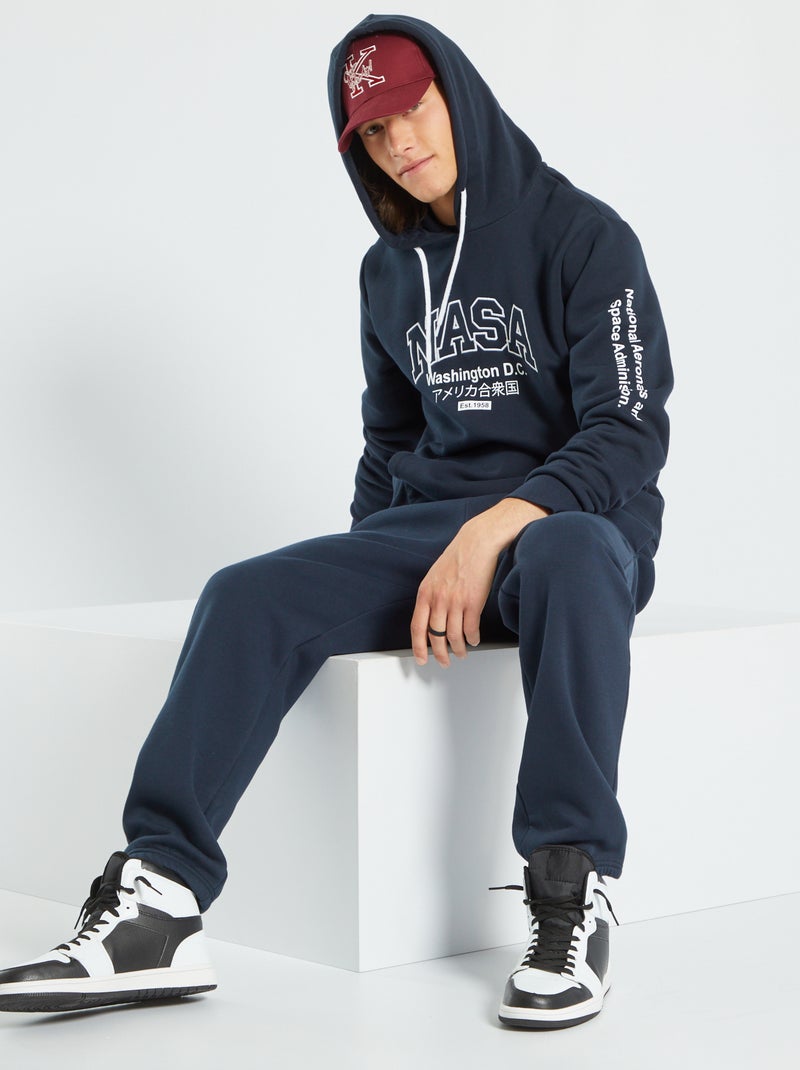 Pantalon de jogging 'NASA' Bleu - Kiabi