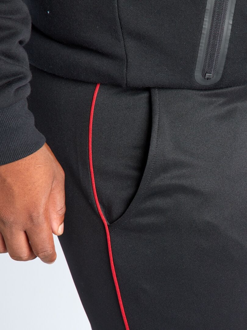 Pantalon de jogging noir - Kiabi