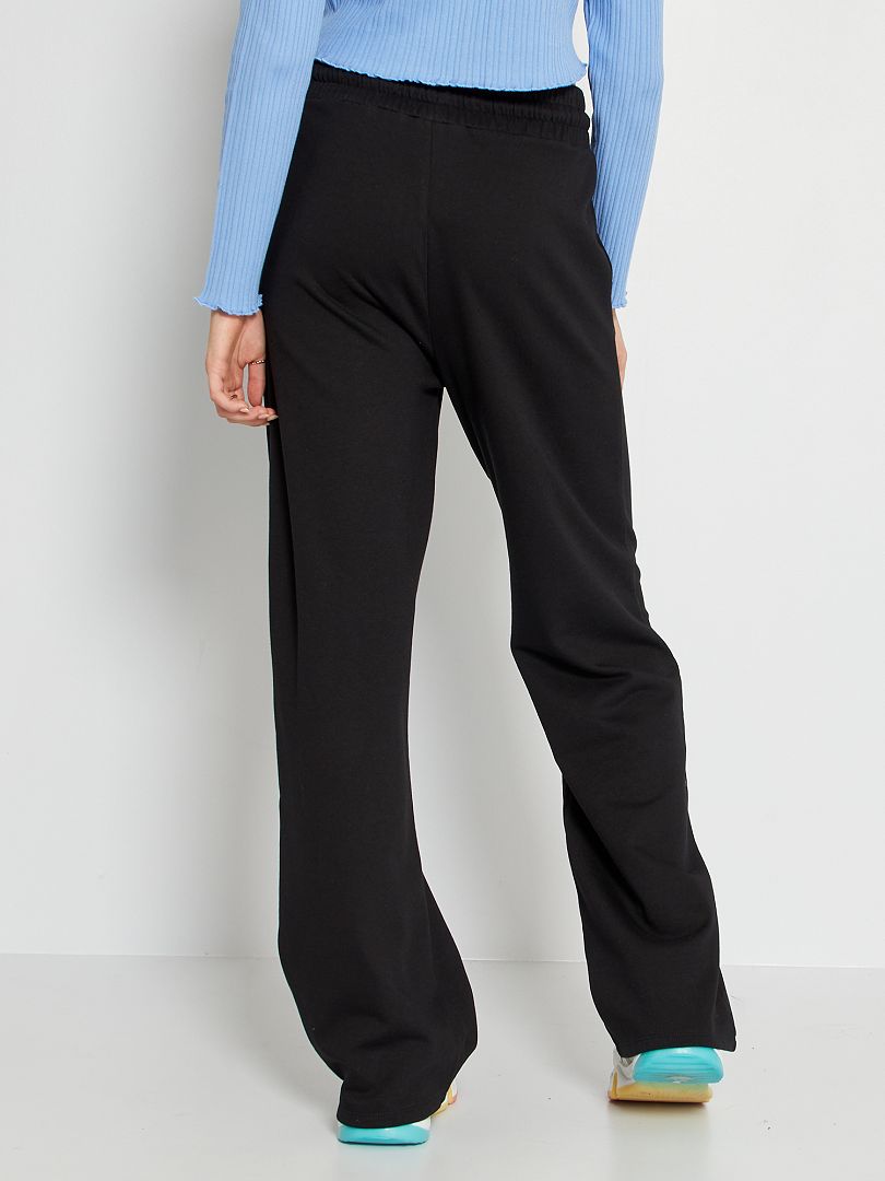 Pantalon de jogging noir - Kiabi