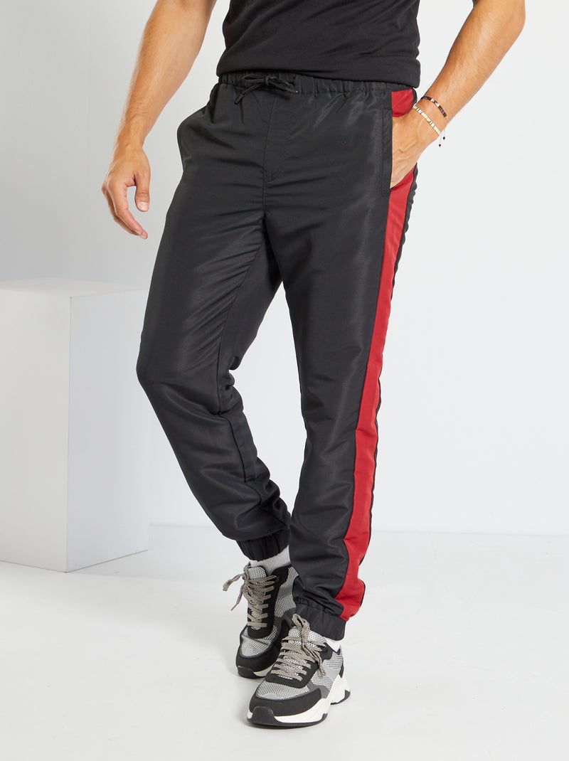 Pantalon de jogging noir - Kiabi