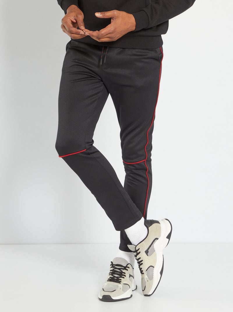 Pantalon de jogging noir - Kiabi