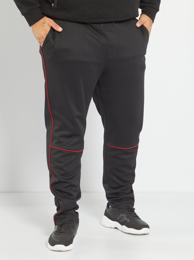 Pantalon de jogging noir - Kiabi