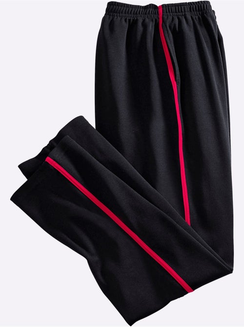 Pantalon de jogging passepoil contrasté - taille standard - moda vilona - Kiabi