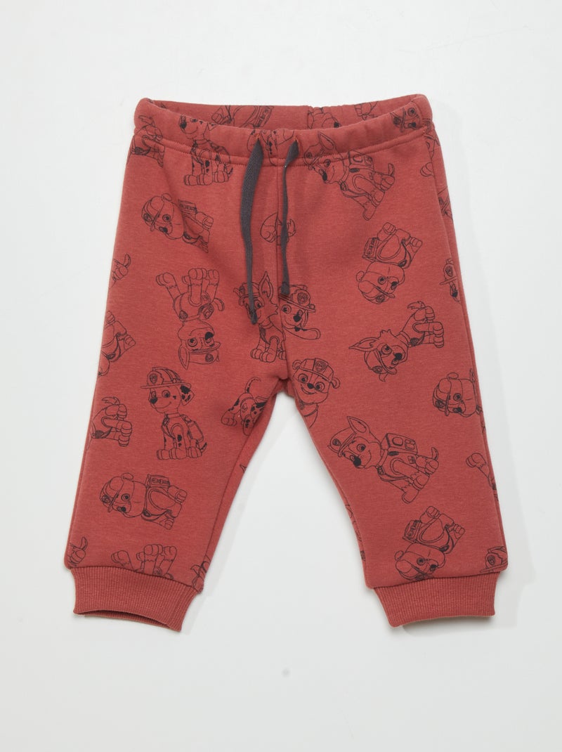 Pantalon de jogging 'Pat'Patrouille' Rouge - Kiabi