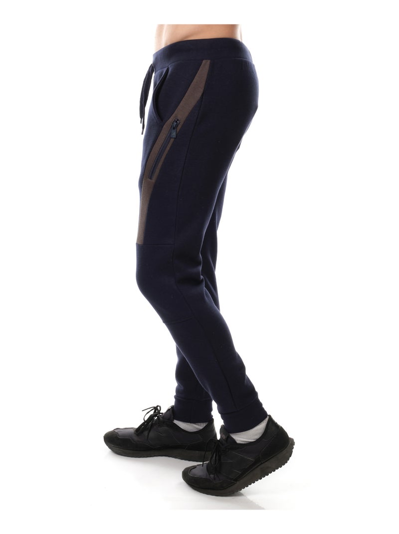 Pantalon de jogging poches fantaisies Bleu marine - Kiabi