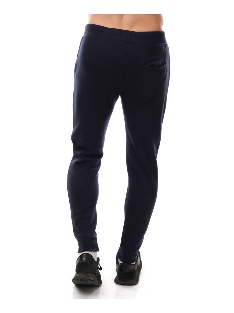 Pantalon de jogging poches fantaisies Bleu marine - Kiabi