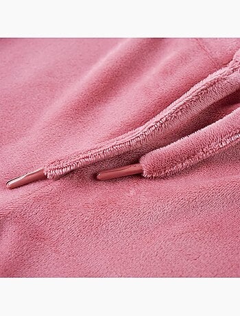 Pantalon de jogging polyester élasthanne à cordon framboise - vidaxl