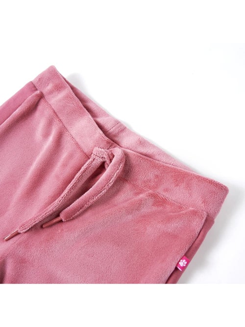 Pantalon de jogging polyester élasthanne à cordon framboise - vidaxl - Kiabi
