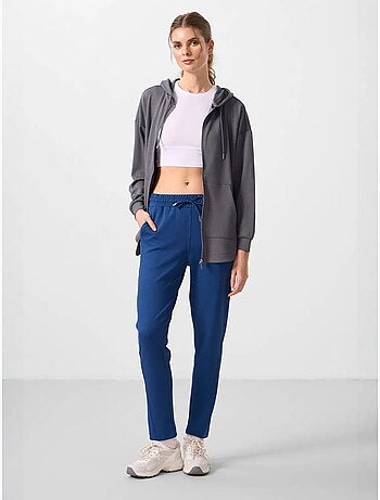 Pantalon de jogging pour femme avec fermeture éclair tommy