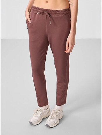 Pantalon de jogging pour femme avec fermeture éclair tommy