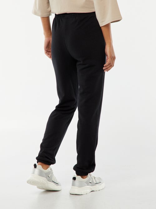 Pantalon de jogging pour femme en maille lourde à taille standard - Kiabi