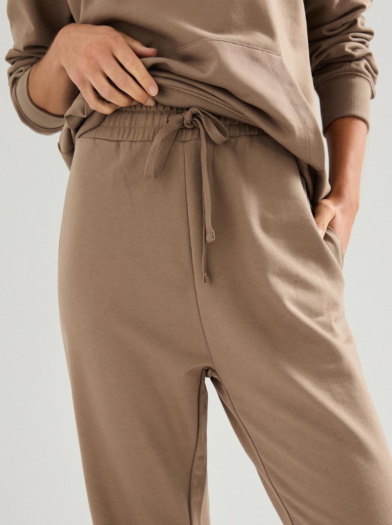 Pantalon de jogging pour femme MO Fashion Beige - Kiabi