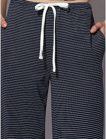 Pantalon de jogging rayé à jambe droite busem