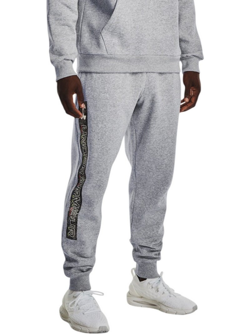 Pantalon de jogging rival - sous armure Gris - Kiabi