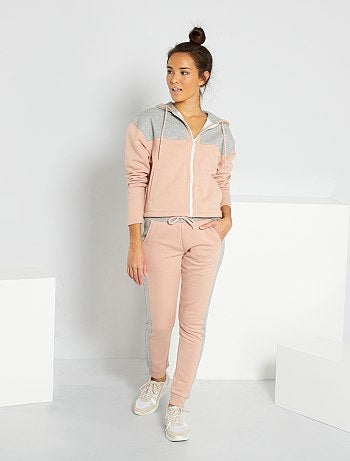jogging gris femme pas cher