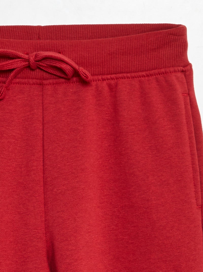 Pantalon de jogging Rouge - Kiabi