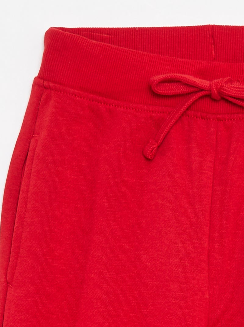 Pantalon de jogging Rouge - Kiabi