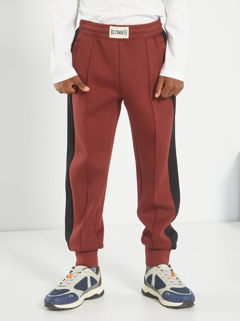 Pantalon de jogging Rouge - Kiabi