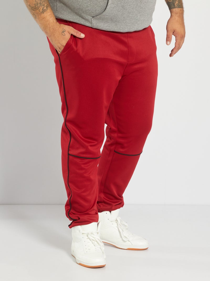 Pantalon de jogging Rouge - Kiabi