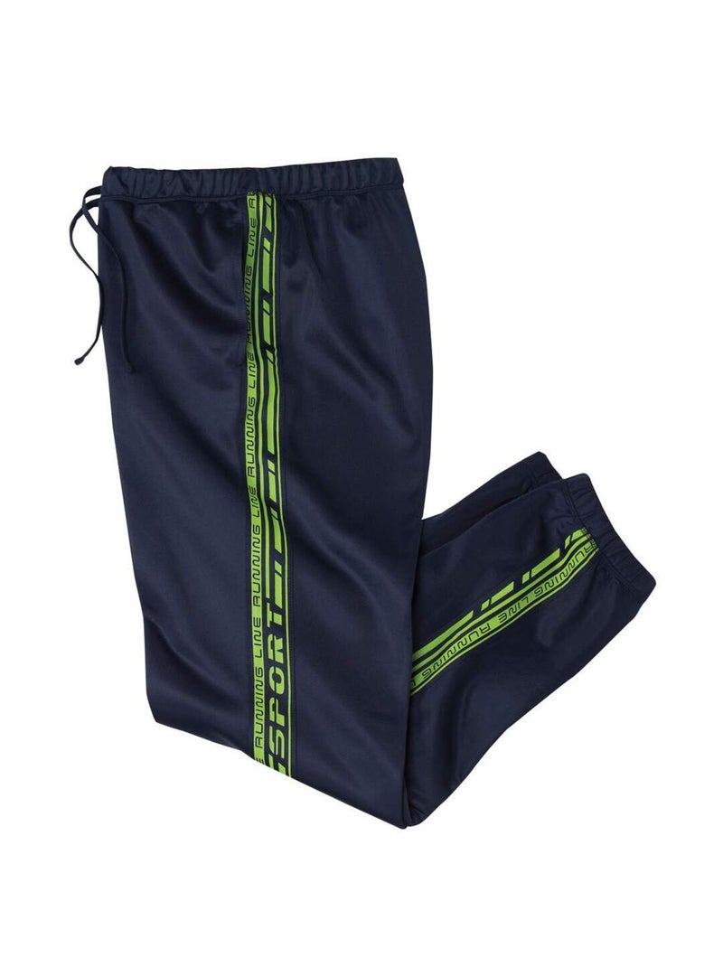 Pantalon de Jogging Running   - ATLAS FOR MEN Bleu marine - Kiabi