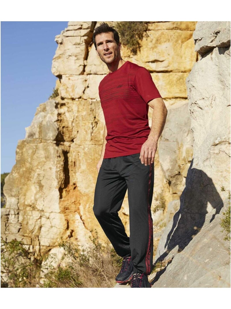 Pantalon de Jogging Running - Atlas For Men Noir - Kiabi