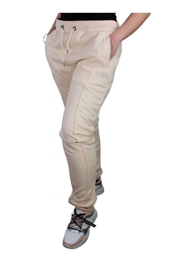Pantalon de jogging Scott femme Beige - Kiabi