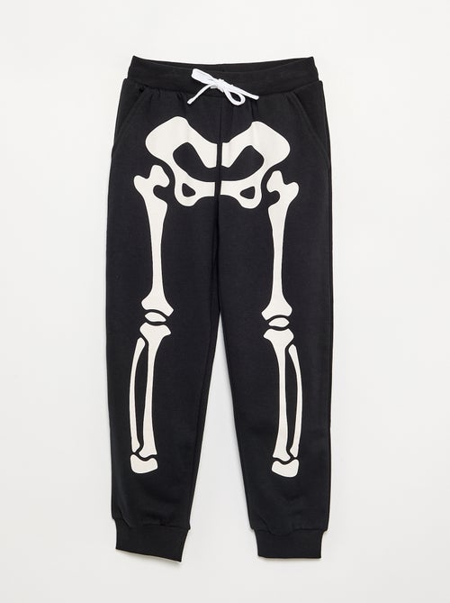 Pantalon de jogging 'squelette' - Kiabi