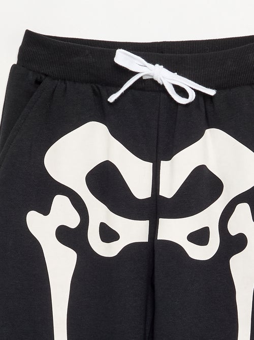 Pantalon de jogging 'squelette' - Kiabi