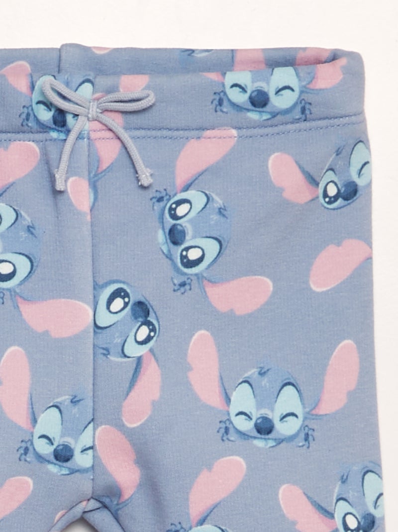 Pantalon de jogging 'Stitch' 'Disney' Bleu - Kiabi