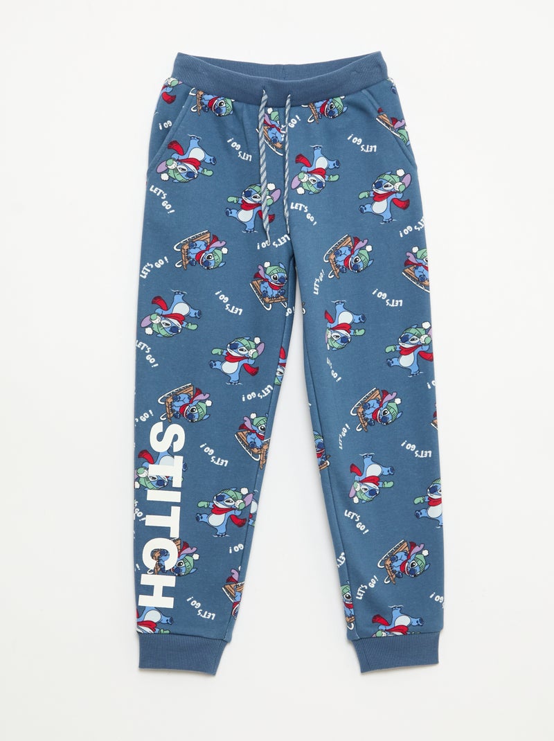 Pantalon de jogging 'Stitch' 'Disney' Bleu - Kiabi