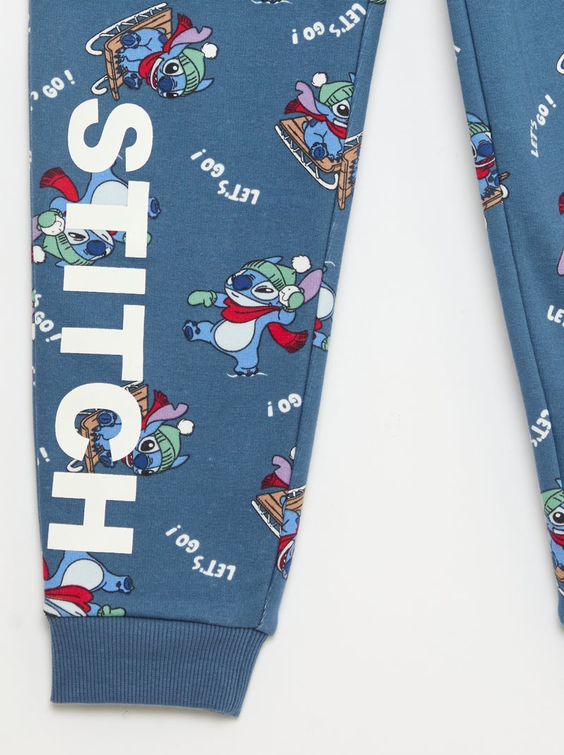 Pantalon de jogging 'Stitch' 'Disney' Bleu - Kiabi