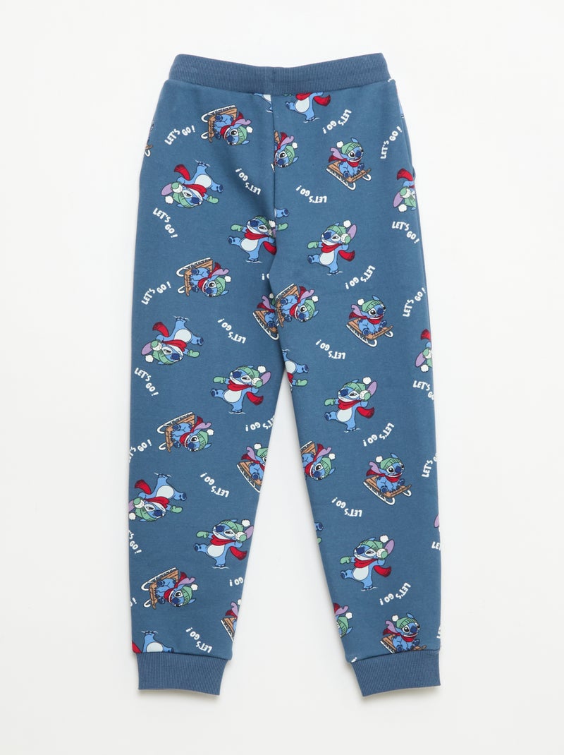 Pantalon de jogging 'Stitch' 'Disney' Bleu - Kiabi