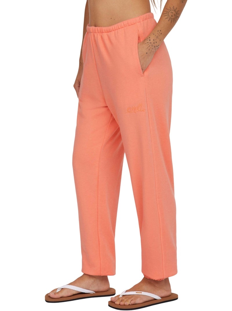 Pantalon de jogging style texte essentials - o´neill Orange corail - Kiabi