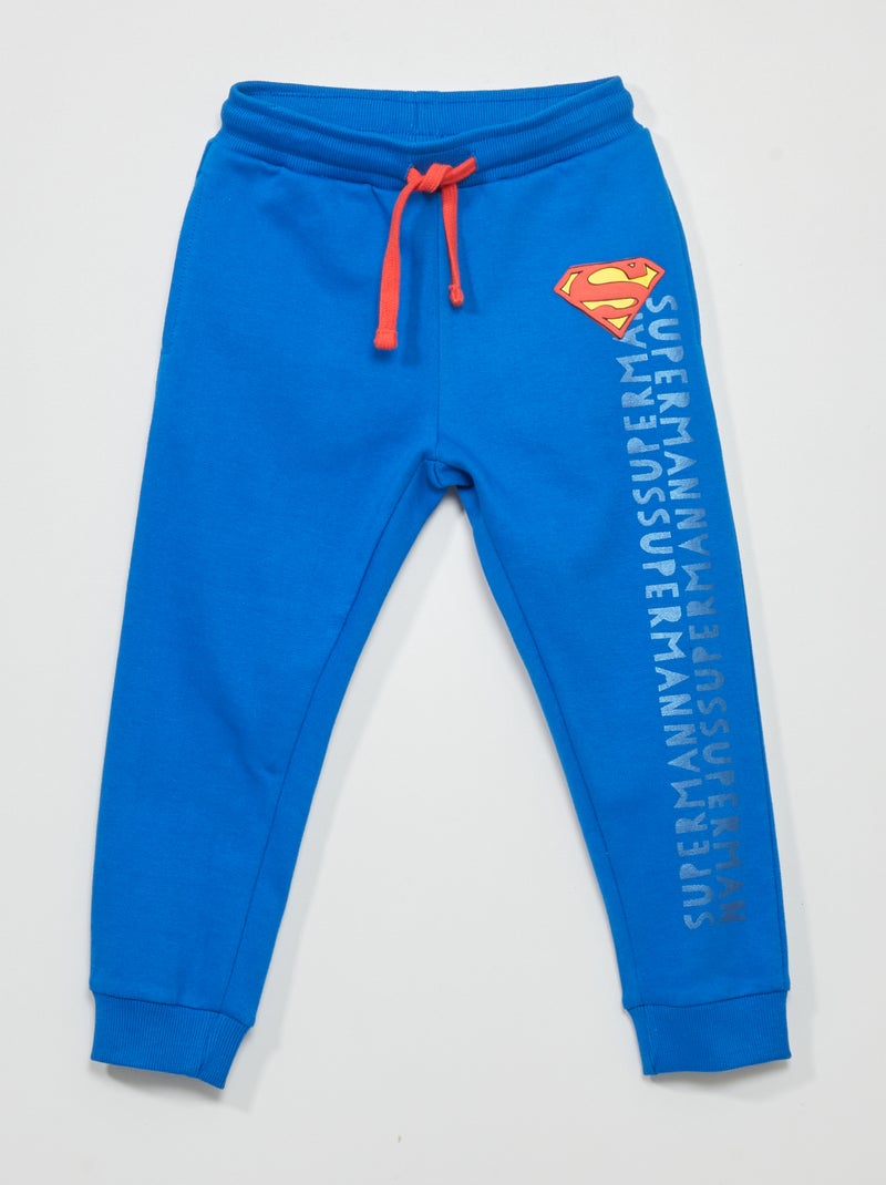 Pantalon de jogging 'Superman' 'DC Comics' bleu - Kiabi