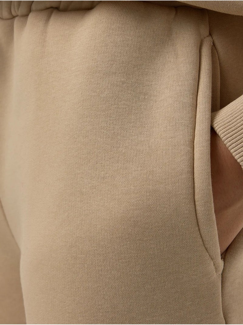 Pantalon de jogging surdimensionné à jambes larges hiccup Beige naturel - Kiabi