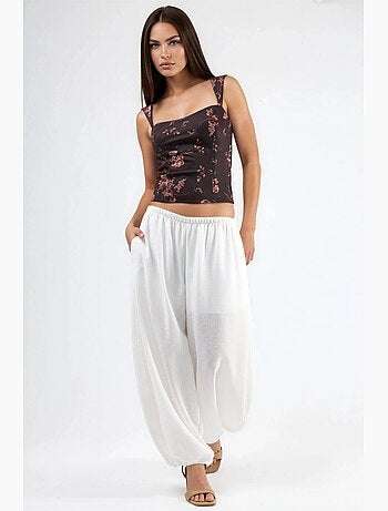 Pantalon de jogging taille basse coupe ample hiccup