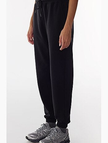 Pantalon de jogging taille haute à bas resserrés penti