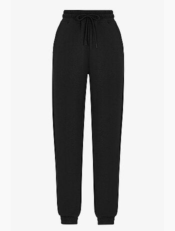 Pantalon de jogging taille haute à bas resserrés penti
