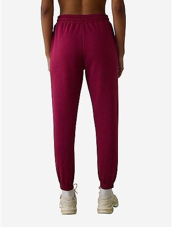 Pantalon de jogging taille haute avec détail à nouer, molletonné penti