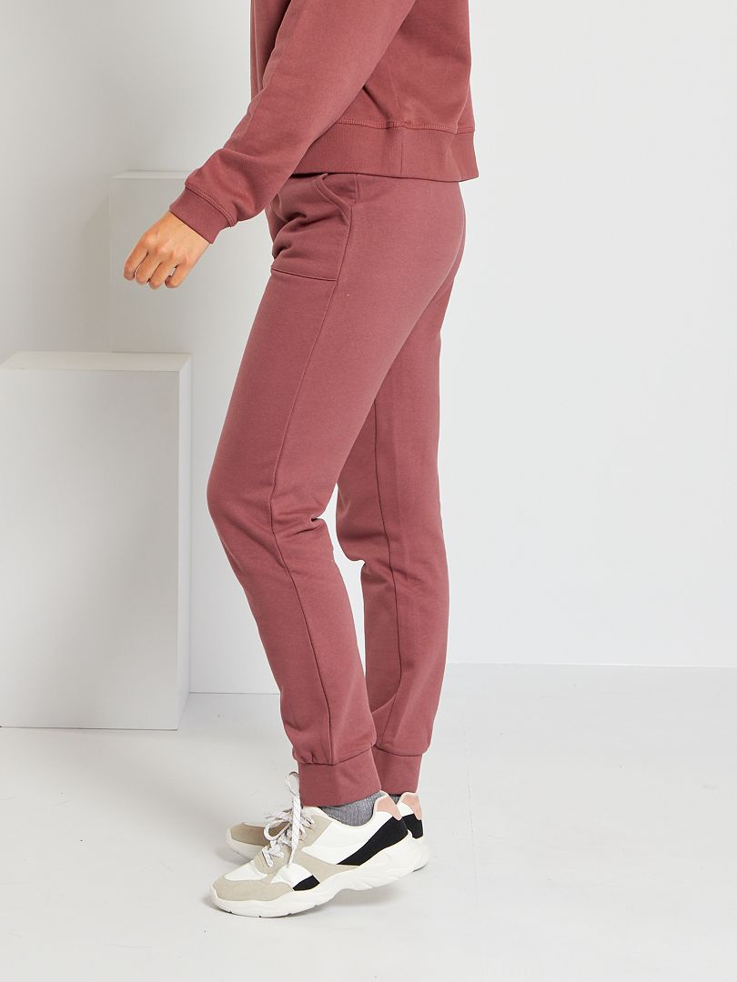 Pantalon de survêtement taille haute pour femme, pantalon large, pantalon  ample surdimensionné, jogging rose, gris foncé, automne, 2022 - AliExpress