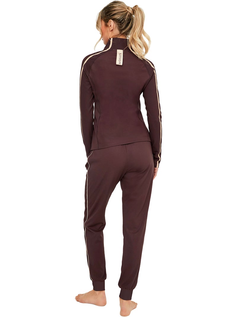 Pantalon de jogging tech st8 Marron - Kiabi