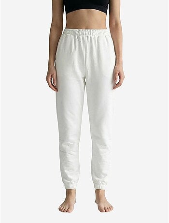 Pantalon de jogging uni à taille élastique my fashion