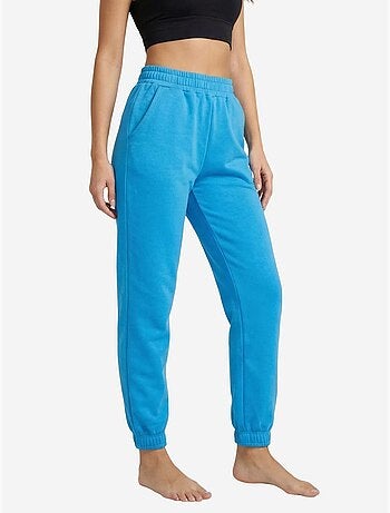 Pantalon de jogging uni à taille élastique my fashion