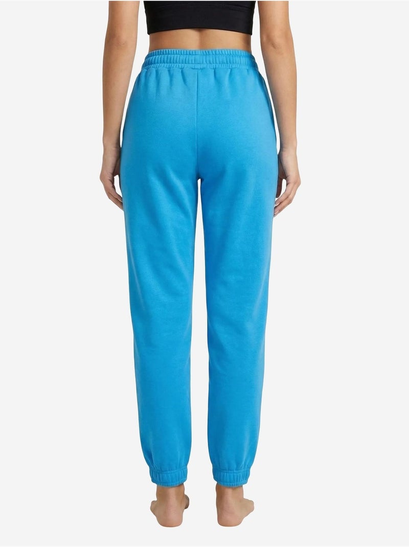 Pantalon de jogging uni à taille élastique my fashion Bleu clair - Kiabi