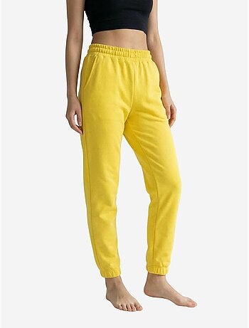 Pantalon de jogging uni à taille élastique my fashion