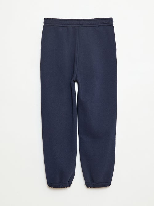 Pantalon de jogging uni avec 2 poches - Kiabi