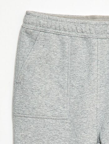 Pantalon de jogging uni avec 2 poches