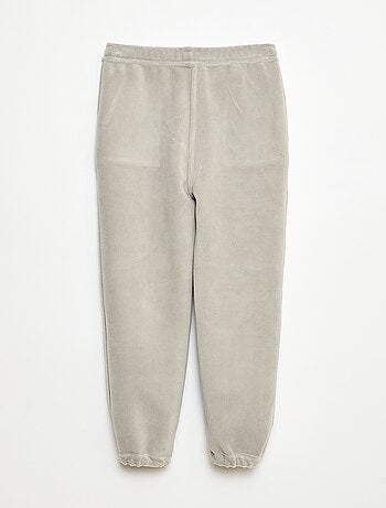 Pantalon de jogging uni avec 2 poches