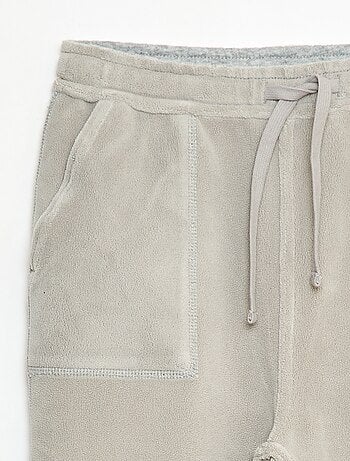 Pantalon de jogging uni avec 2 poches