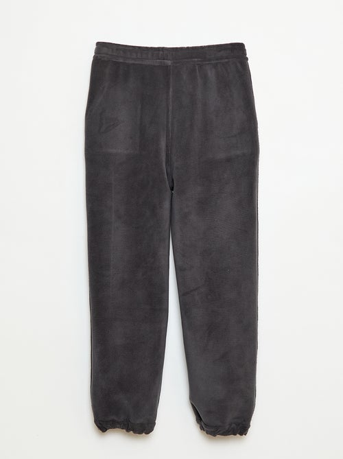 Pantalon de jogging uni avec 2 poches - Kiabi